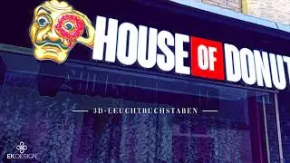 Werbung I House of Donuts I EKDESIGN