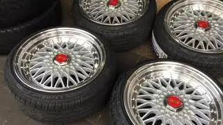 BBS RS  8.5J - 17  8H100,114.3  ET25  vs Landsail