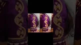 new back blause design/new sleeve design#1mfashion #latest #blouse #youtubeshorts #viral
