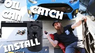 HOW TO INSTALL A OIL CATCH CAN FORD FOCUS RS