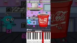 Musical Food 🥘K-POP Demon Hunter❤️ (@PADLOTOON) - Octave Piano Tutorial