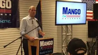 Paul Mango announces his candidacy for governor