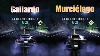 Gallardo VS Murci&eacute;lago, NFS CARBON Drag Race (Improvised)