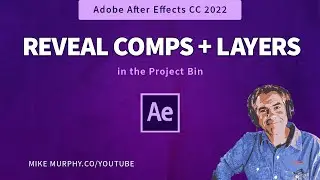 After Effects: How To Reveal Comps & Layers in Project Bin