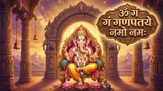 #Ganesh Mantra 108 Times - Om Gan Ganpataye Namo Namah | गणेश मंत्र - ओम गण गणपते नमो नमः
