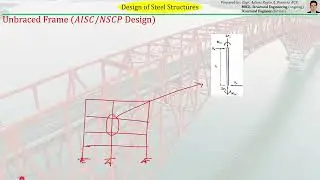 5 Design of Steel Structures | Unbraced Frame | AISC/ NSCP Provisions | AISC/ NSCP Design Procedure