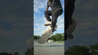 switch front shuv #trickeveryday  #iloveskateboarding #esskateboarding