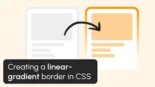 Creating a linear-gradient border in CSS