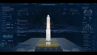 Web-based 3D Animation Visualize Satellite