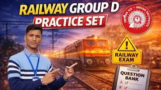 Railway Group D Practice Set 2024 | GS, Science & Maths Mock Test | Previous Year Questions