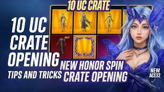 LUCKIEST 10 UC SPIN EVER! 😱 New Honor Spin BGMI Mythic Trick | DON'T MISS!