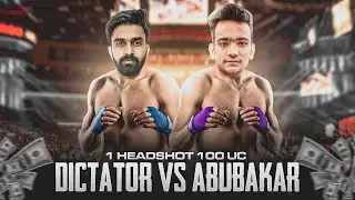 DICTATOR vs ROARABUBAKER 1 Headshoot = 100 UC - SAMSUNG,A3,A5,A6,A7,J2,J5,J7,S5,S6,S7,59,A10,A20