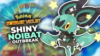 Shiny Noibat (Outbreak) in Pokemon Scarlet & Violet
