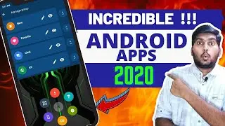 BEST 5 INCREDIBLE ANDROID APPS 2020🔥🔥 (HINDI) | BEST ANDROID APPS 2020
