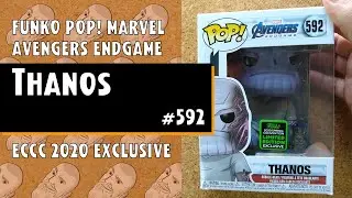 Funko Pop Marvel: Avengers Endgame - Thanos - #592 - Exclusive ECCC 2020 // Just One Pop Showcase