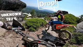 Slab City - Riding unknown singletrack from the resort (High Sierras)