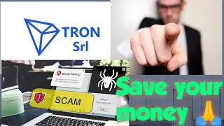 #scam #over #fake #Airdrop #giveaway #investing #tronsrl #tron be #safe