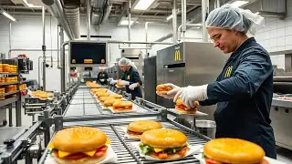 How McDonald&rsquo;s Breakfast Is Made: Egg McMuffin Factory Process