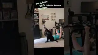 Dip Bar Workout! (Total Body!) #athomeworkout #strengthtraining