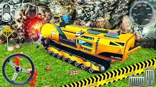 Mega Tunnel  Simulator #2 - Highway Construction Vehicles 3D - Android GamePlay