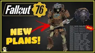 New Plans Available From Grahm - Fallout 76
