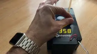 Arduino ghost box sweep radio... please sub!!