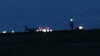 138th FW Tulsa, OK ANG Squadron, F-16C Vipers takeoff with Afterburner.