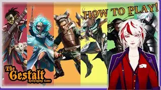 【Boardgame Meeting: The Gestalt RPG】How to play the Gestalt system!【LIVE】