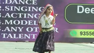 Cute Little Girl Rock In North India Got talent