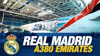 Real Madrid Plane - Emirates A380  | Behind the scenes