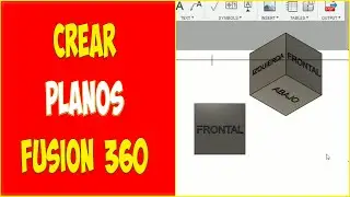 HACER PLANOS en FUSION 360 📏- Muy FÁCIL y BIEN EXPLICADO