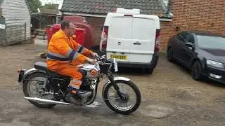 1958 BSA A10 RGS Replica 650cc at Andy Tiernans #07510BSA