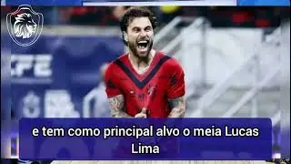Remo e Lucas Lima pode ter negociação concluída até hoje - 13/01/2026