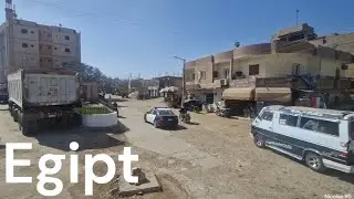 EGIPT 2024 | Cu autocarul în Egipt - Viața în satele egiptene | Orașe și sate în AFRICA