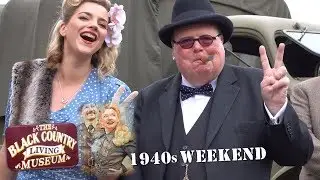 Black Country Living Museum. 1940s Weekend. July 2019