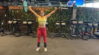 Floating Muscle Snatch + Hang Muscle Snatch + Snatch grip High Pull