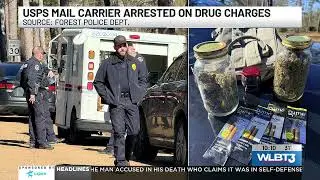 Local USPS driver arrested for allegedly being high on the job