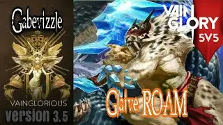 5v5 Gabevizzle | Glaive Roam - Vainglory hero gameplay from pro player