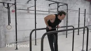 Bar Muscle up Negative