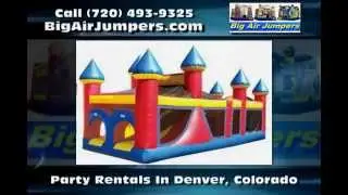 Water Slide Rentals in Denver CO Big Air Jumpers 720-493-9325