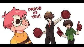 The Proudest Parents (ft. Ranboo & Baby Michael) + The Curse of Tubbo's New Car | Dream SMP Animatic