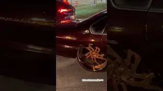 Nasty SS Impala tuckin 26&rdquo; Rose Gold Corleon Forged wheels 🔥
