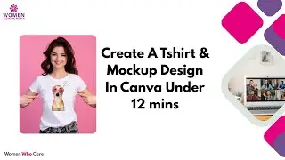 Create A Tshirt & Mockup Design In Canva 12 mins