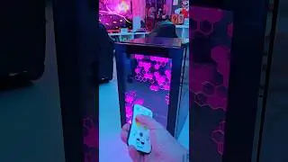 FRIDGE+ RGBs = FPS😱 Unboxing my GAMER FRIDGE 🤩 @newairusa #rgb #gamer #setup