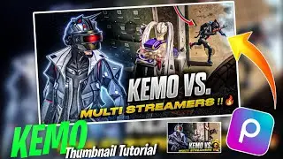 Make This Thumbnail Like Kemo & Synzx In Picsart 🔥