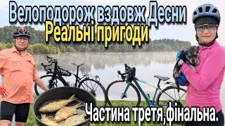 Реальні пригоди!Велоподорож вздовж Десни.Частина третя.