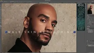 BLACK MALE SKIN RETOUCHING IN PHOTOSHOP
