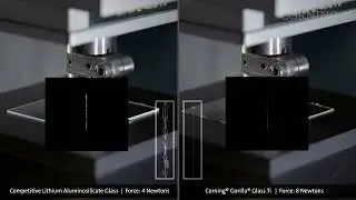 Corning&reg; Gorilla&reg; Glass 7i Knoop Scratch Test