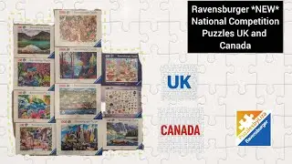 Ravensburger *NEW* 2025 Canada and UK Nationals competition puzzles - puzzlesbyLiza