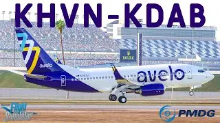 🔴 MSFS LIVE | Real World Student Pilot | How good is this Airline? | Avelo OPS | New Haven - Daytona